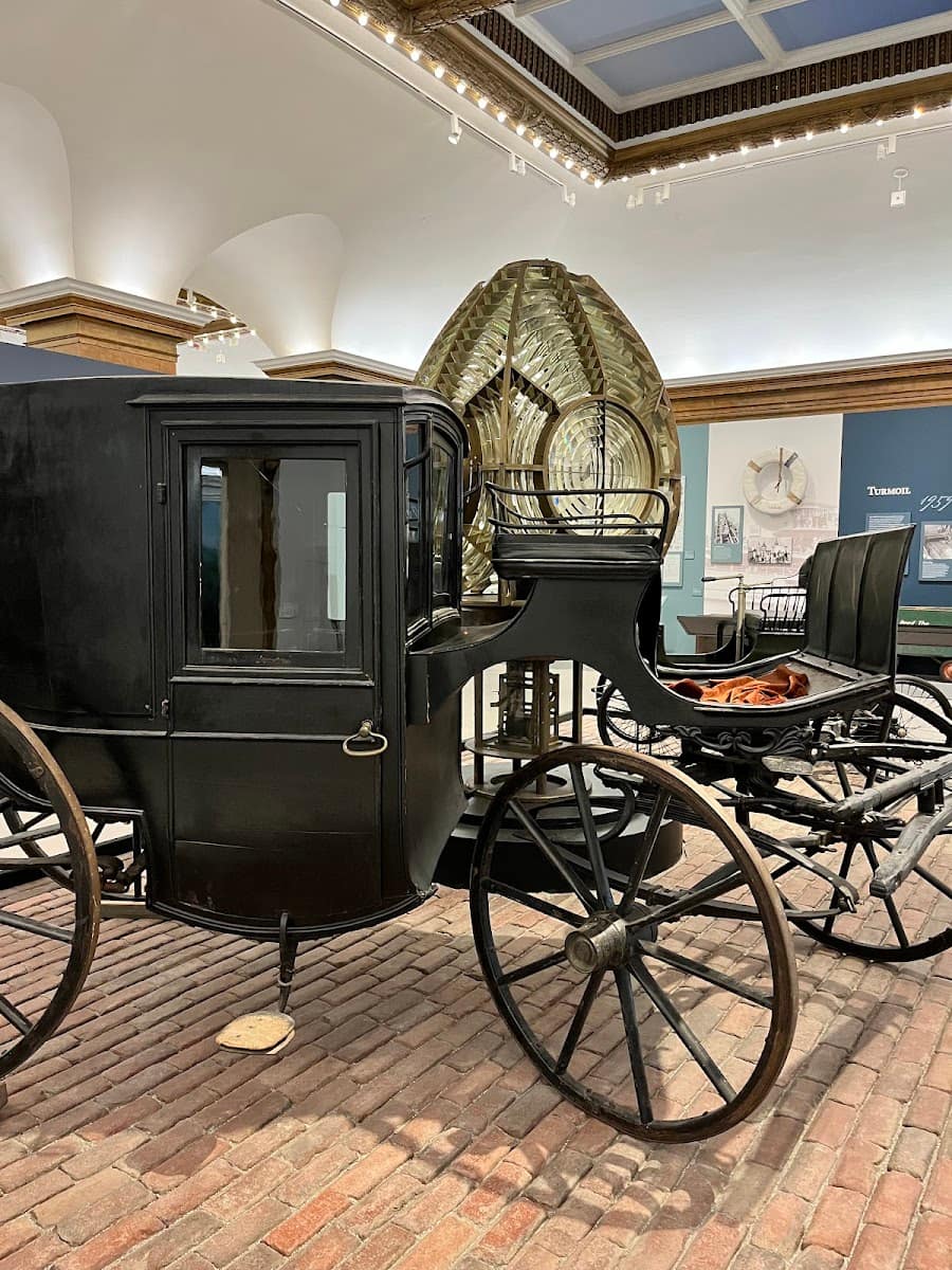 Inside of Buffalo History Museum, Buffalo, NY