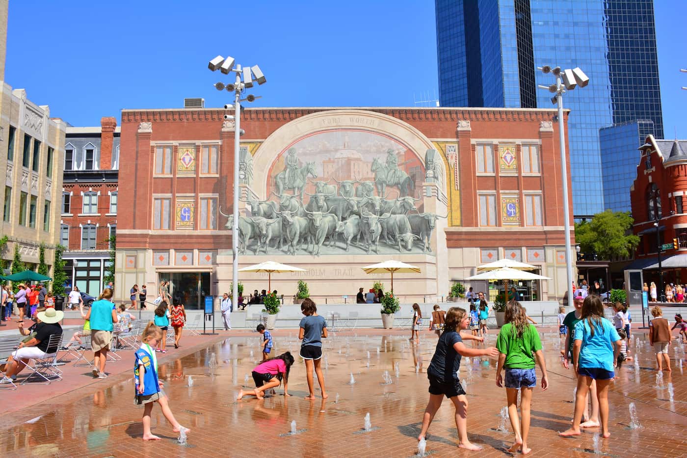 Chisholm Trail Mural, Fort Worth