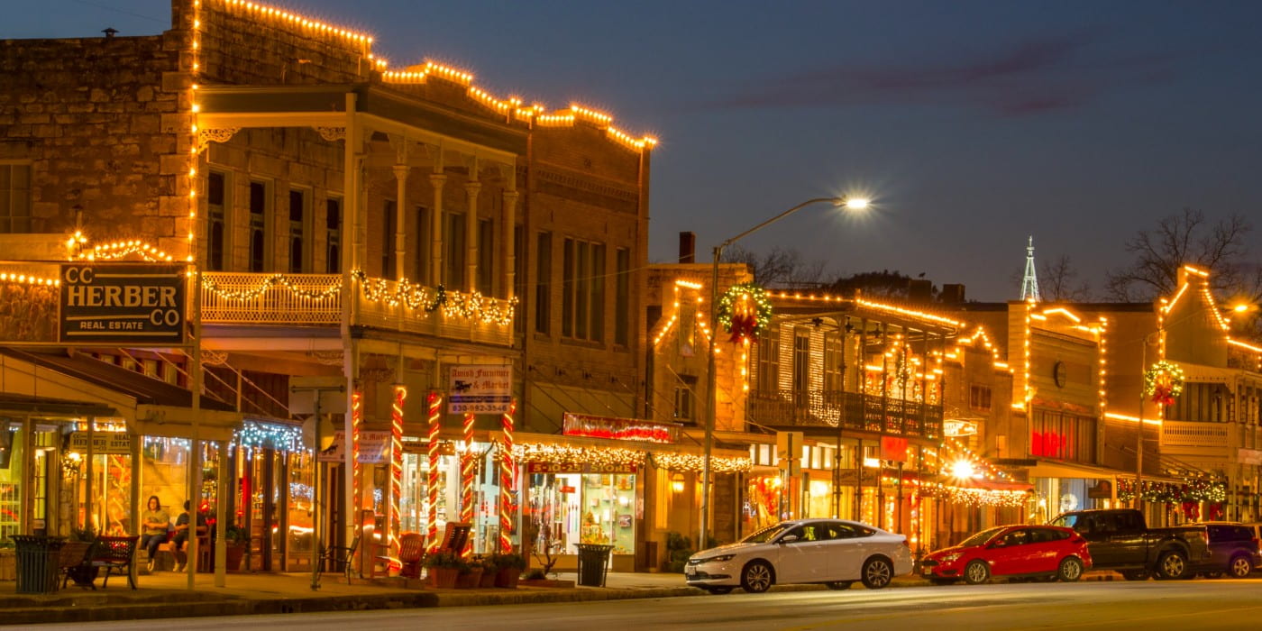 Christmas in Fredericksburg TX