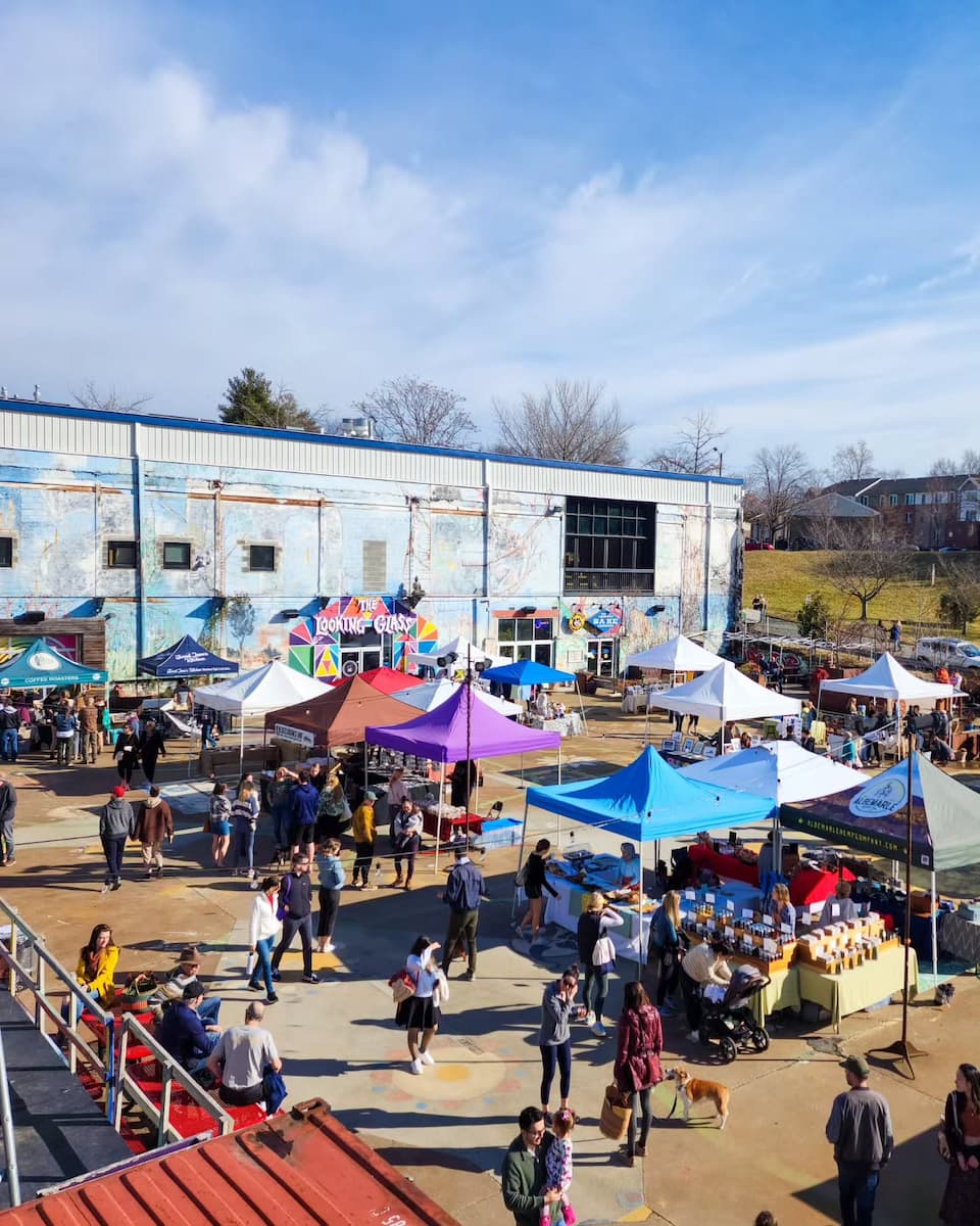 Farmers Market at IX Art Park, Charlottesville