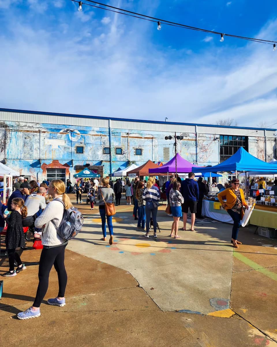 Farmers Market at IX Art Park, Charlottesville