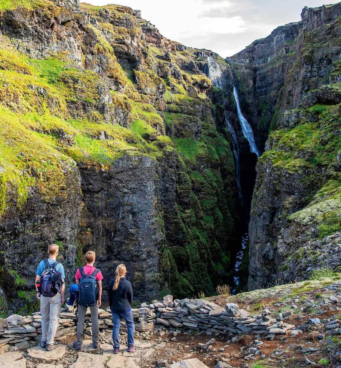 Glymur Waterfall, Iceland