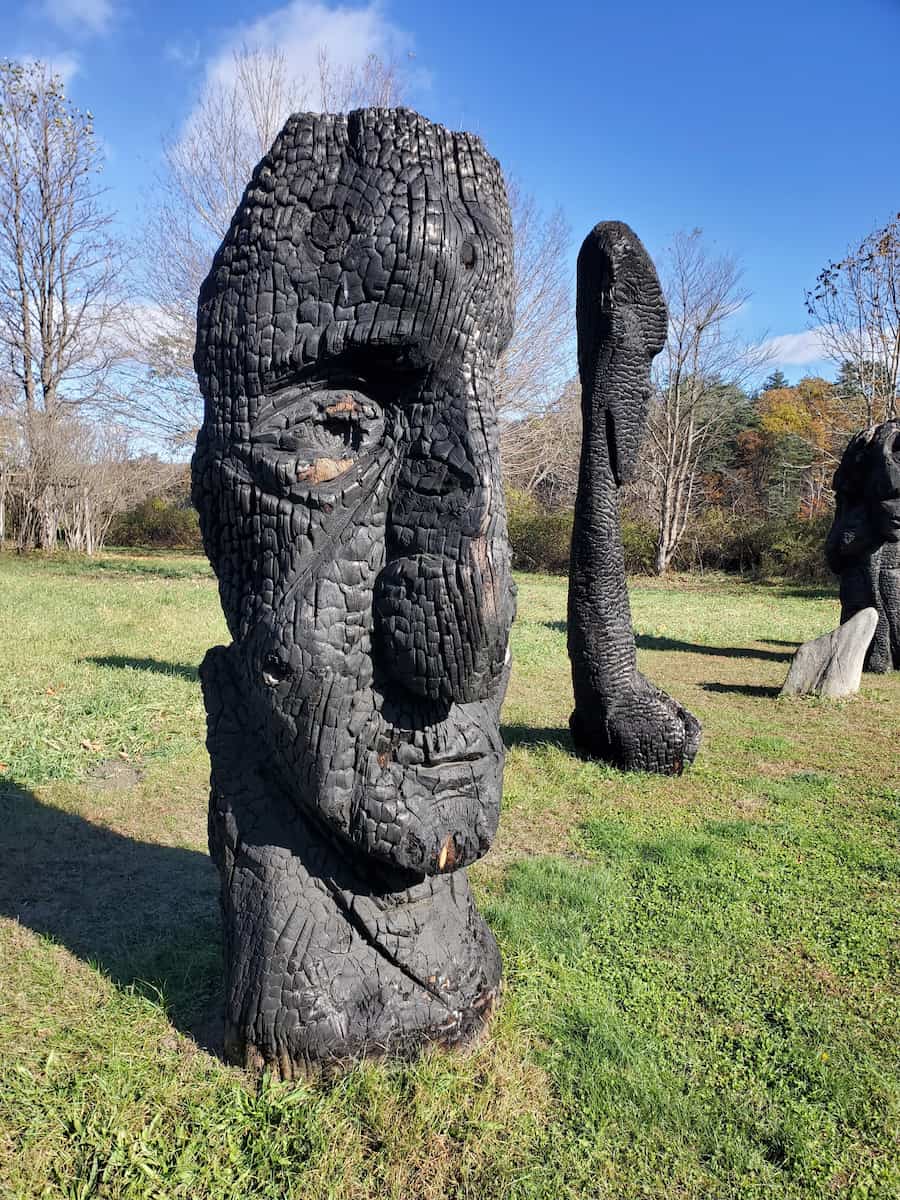 Great River Outfitters & the Path of Life Sculpture Garden, Vermont