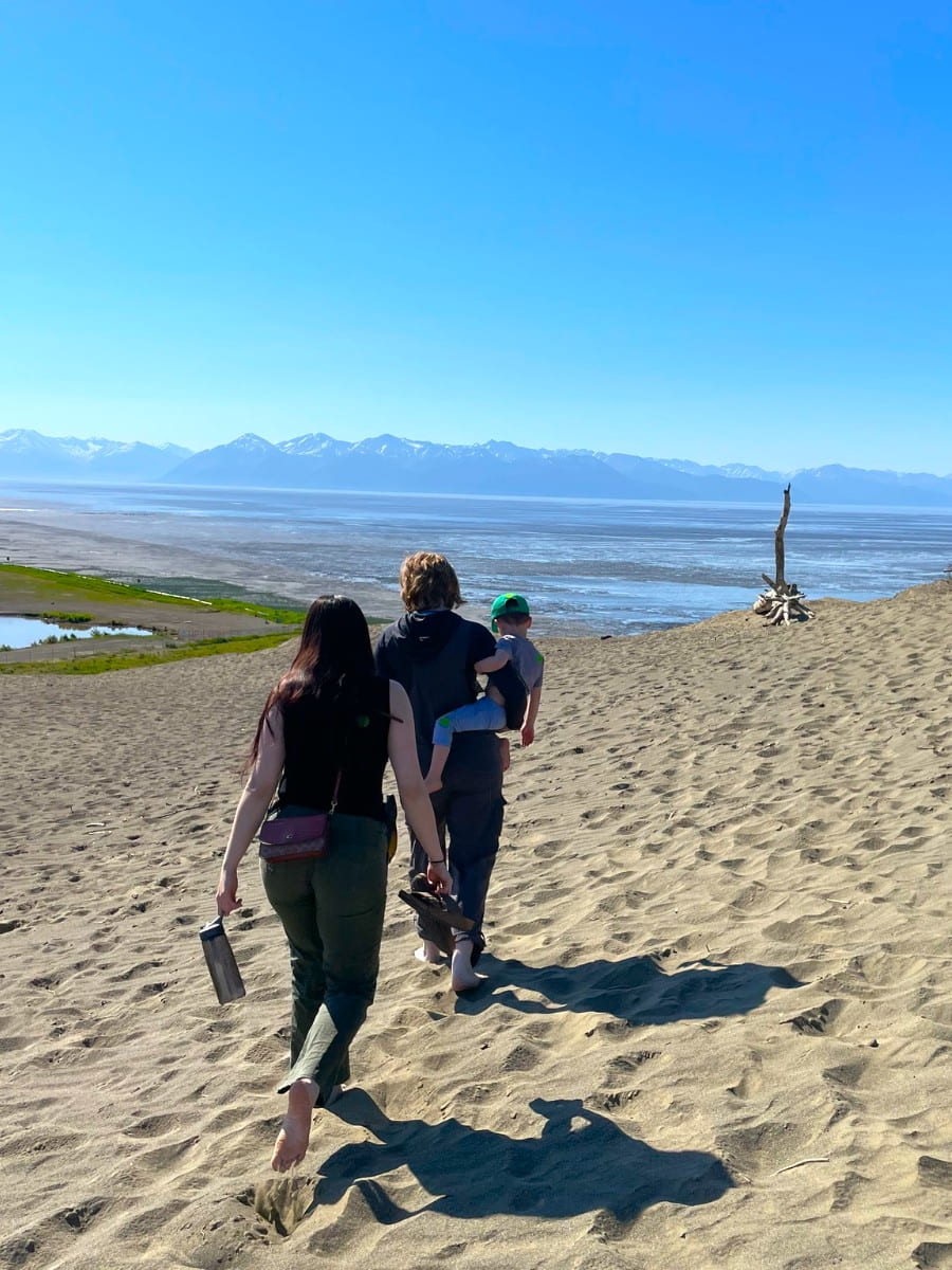 Kincaid Park Beach, Anchorage