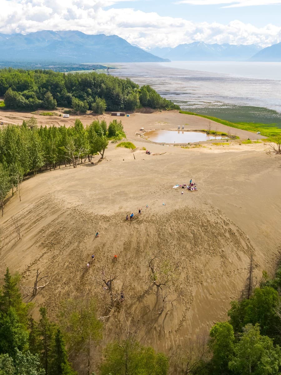 Kincaid Park Beach, Anchorage