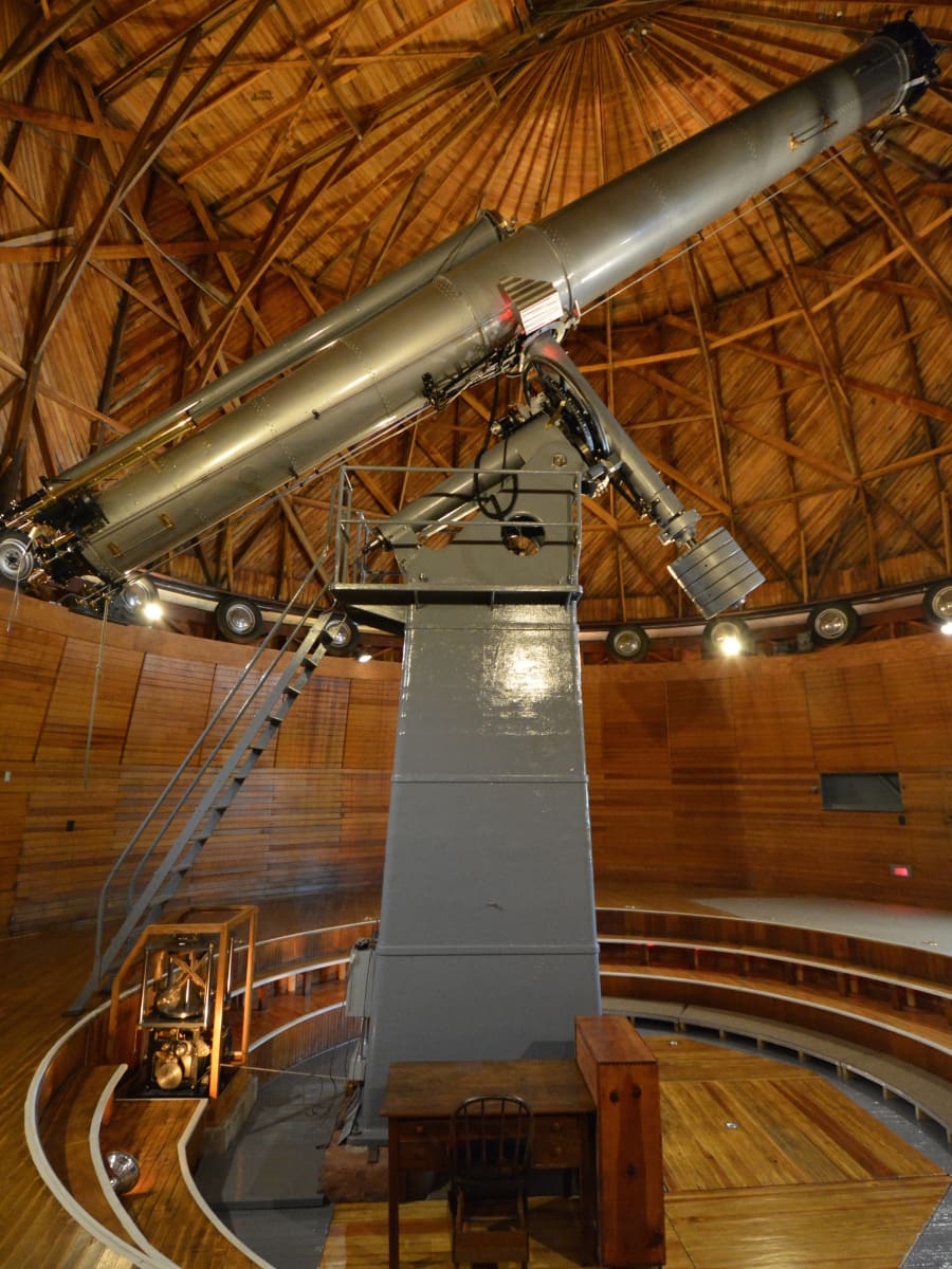 Inside of Lowell Observatory, Flagstaff