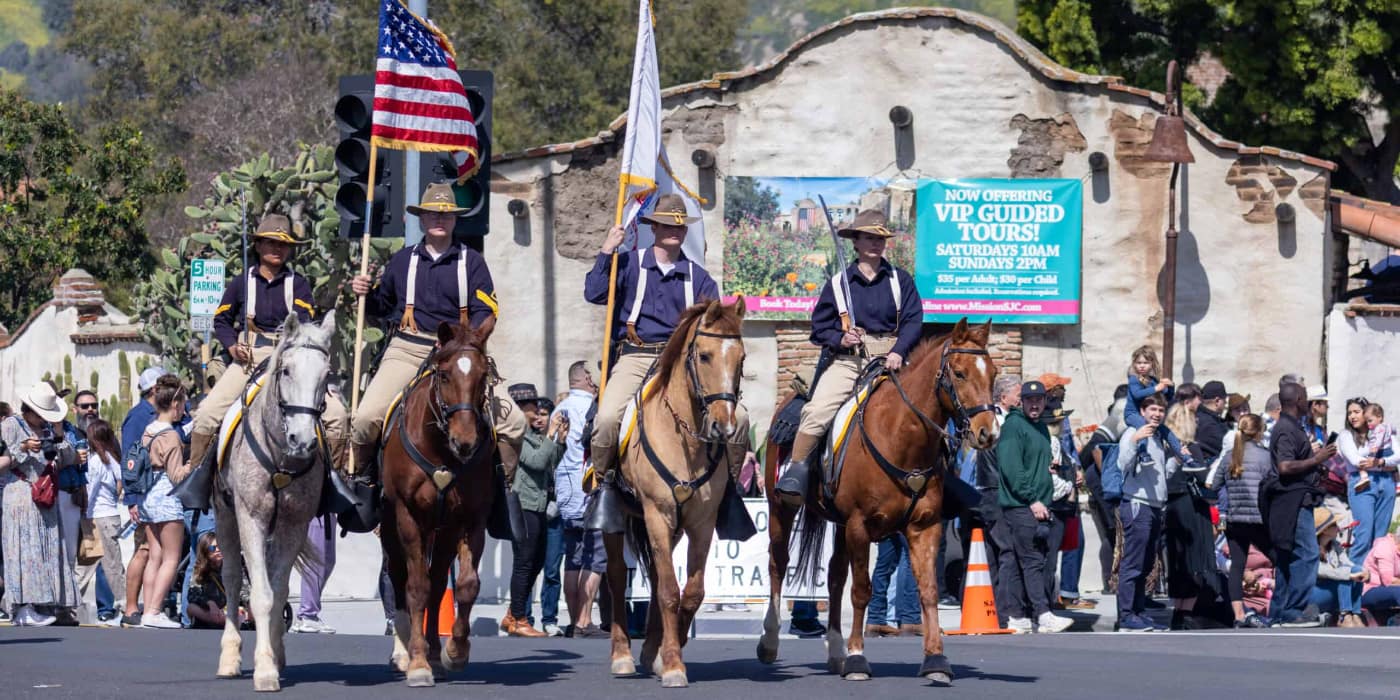 Mission San Juan Capistrano Swallows Day Parade, Orange County, California