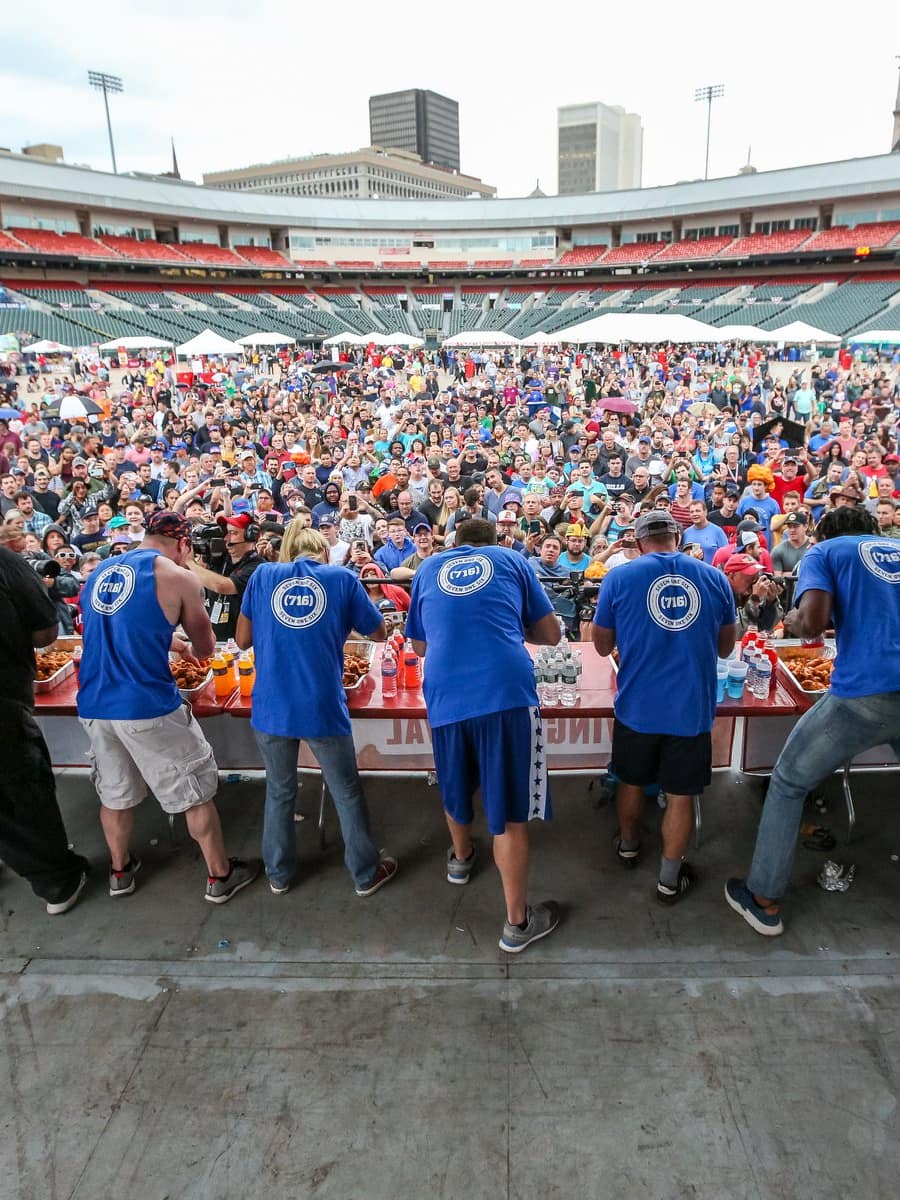 National Buffalo Wing Festival, Buffalo, NY