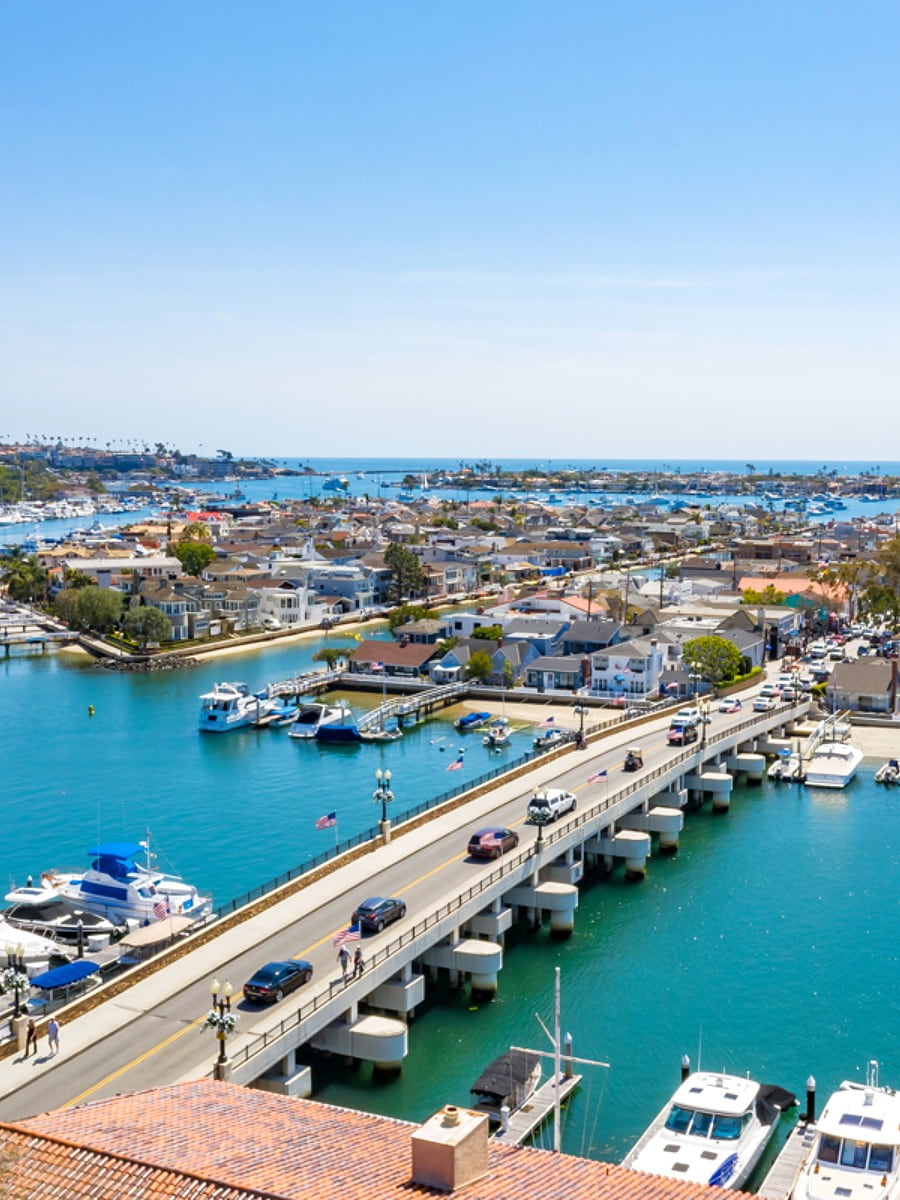 Newport Beach & Balboa Island, Orange County, California