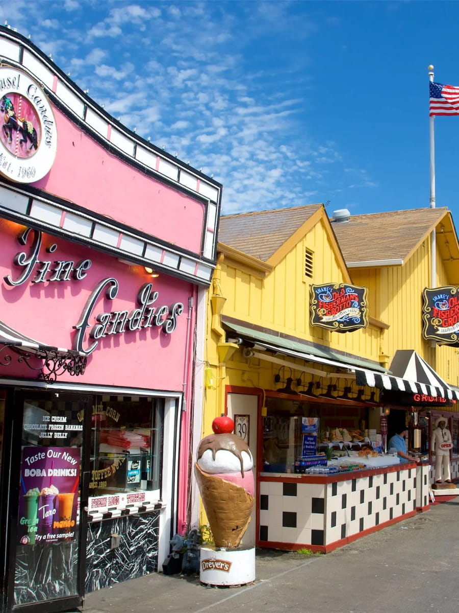 Old Fisherman’s Wharf, Monterey, California