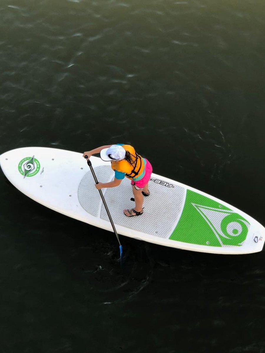Paddle Boarding on the Brazos River, Waco, TX