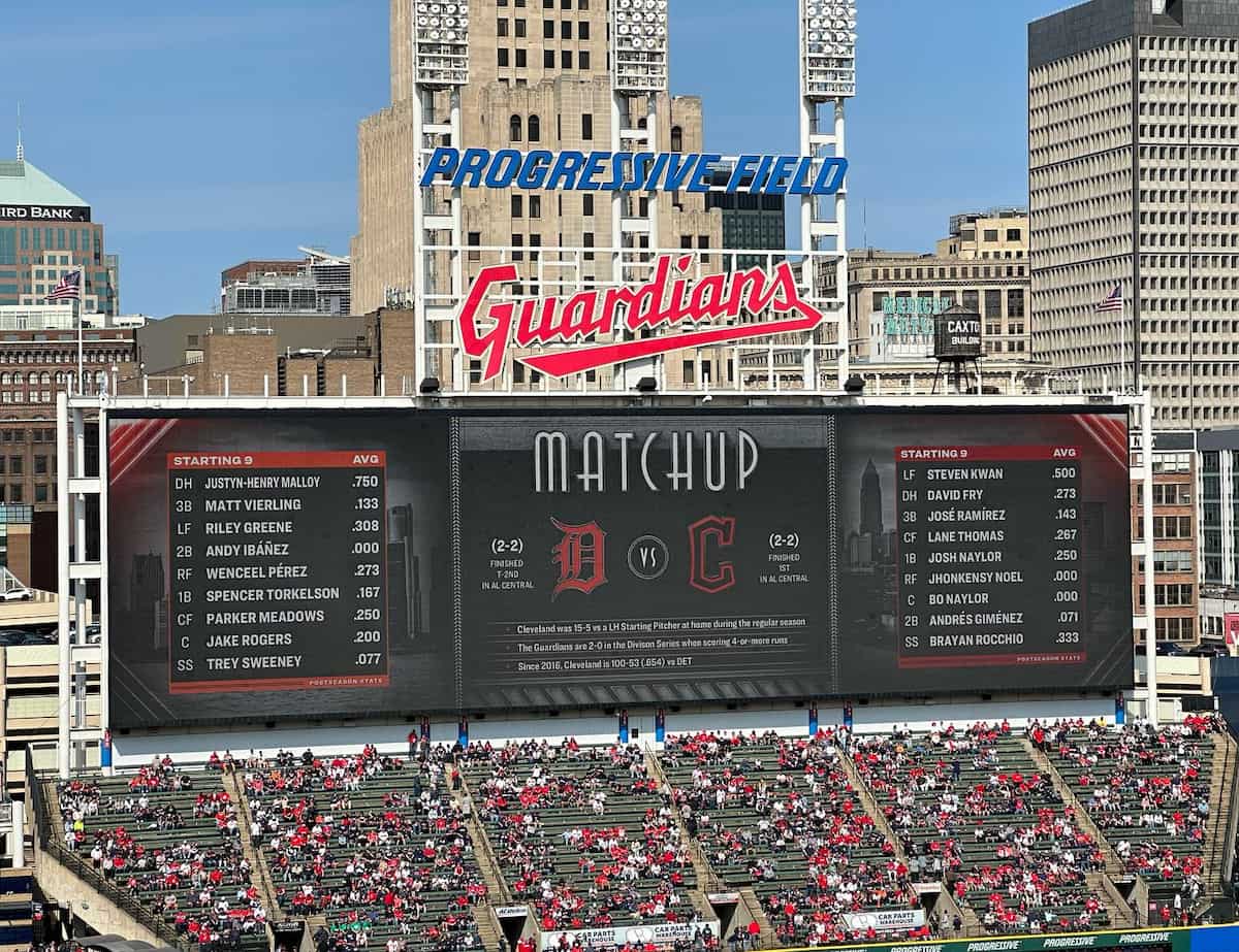 Progressive Field, Cleveland