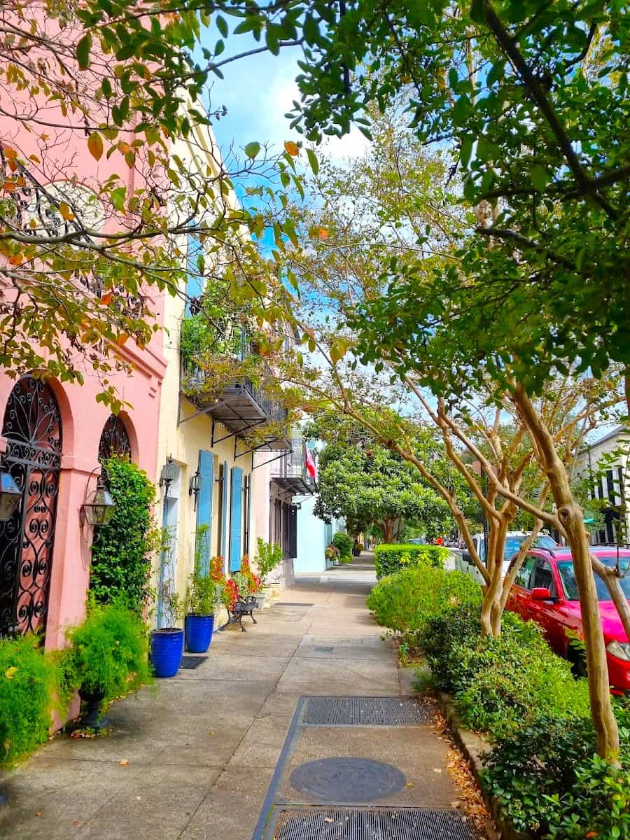Rainbow Row, Charleston