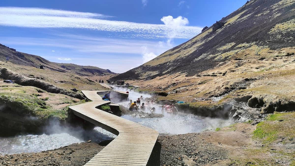 Reykjadalur Hot River, Iceland