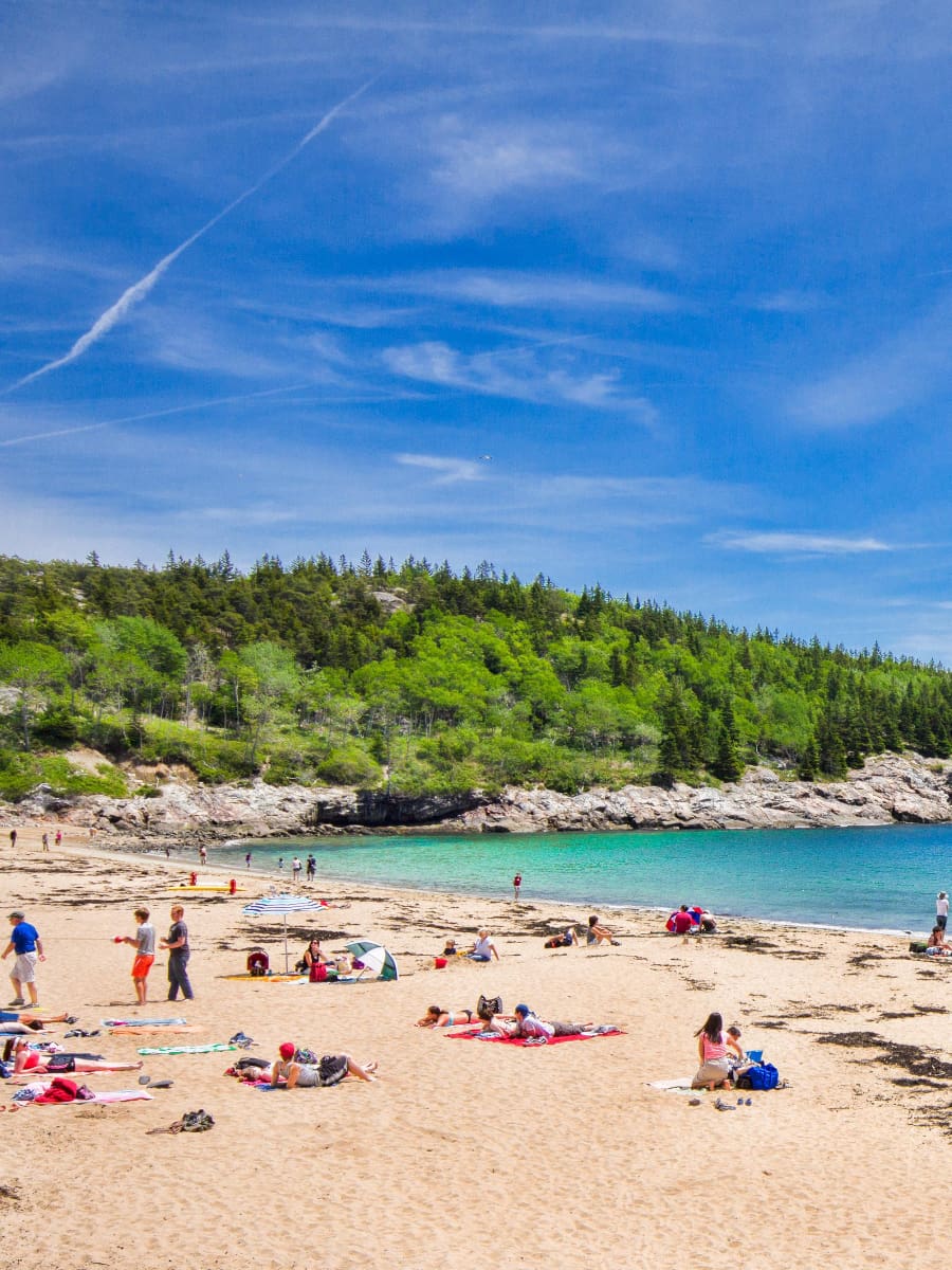 Sand Beach, Bar Harbor, Maine