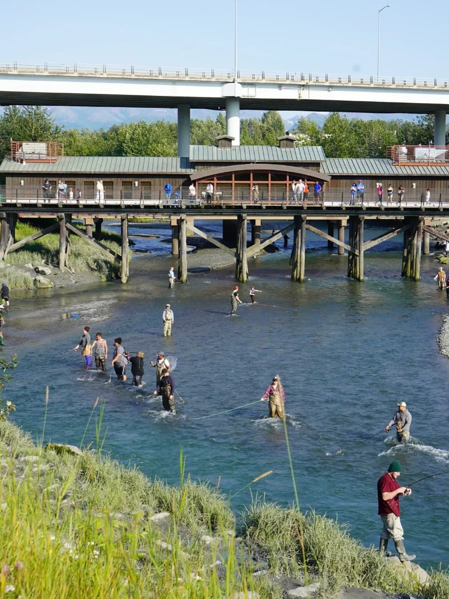 Ship creek, Anchorage