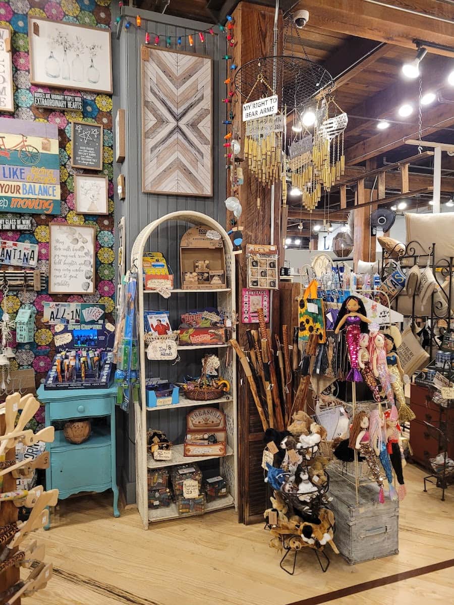 Inside of Spice Village, Waco, TX