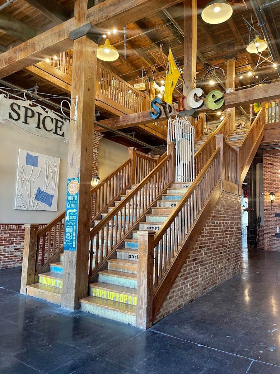 Inside of Spice Village, Waco, TX