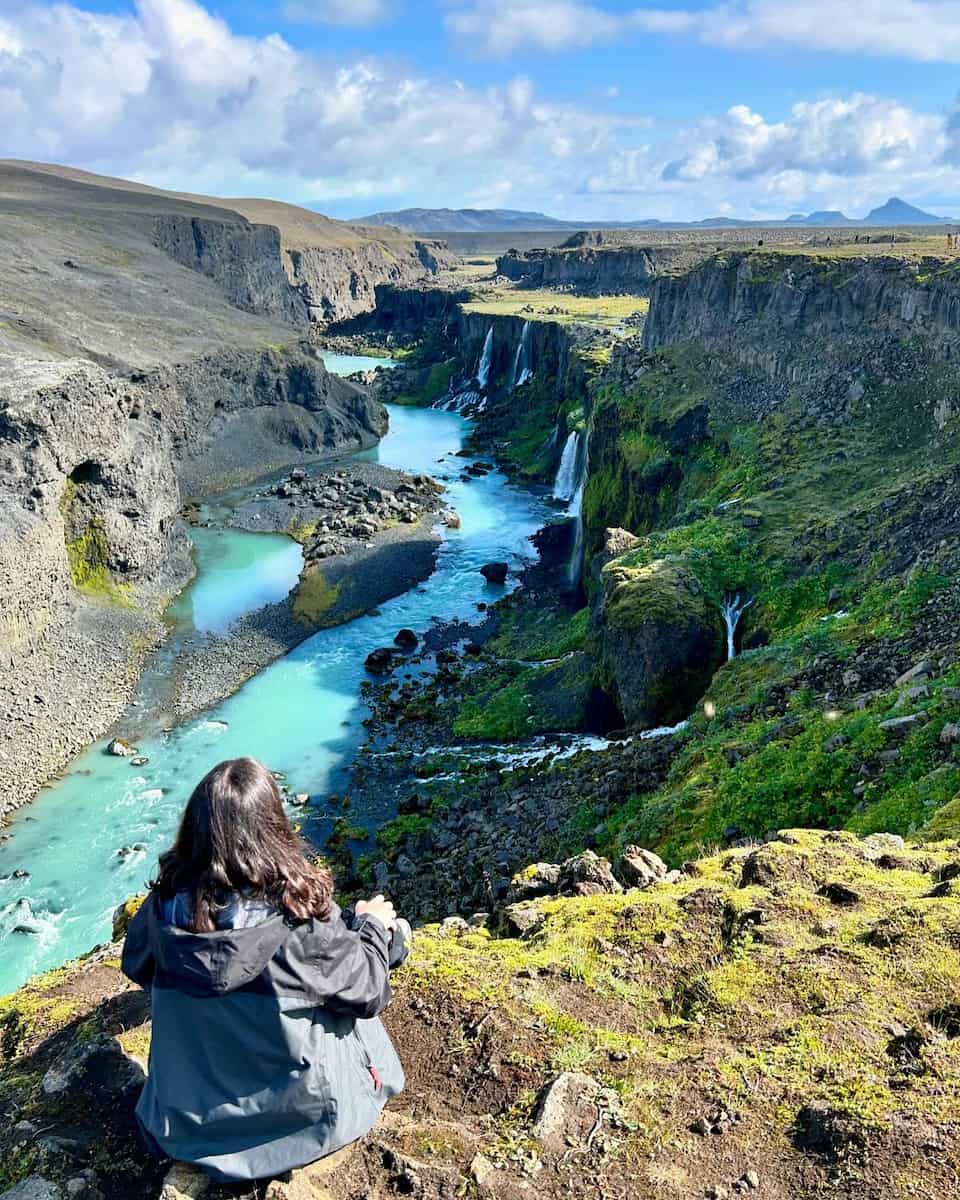 Svartifoss in Skaftafell, Iceland