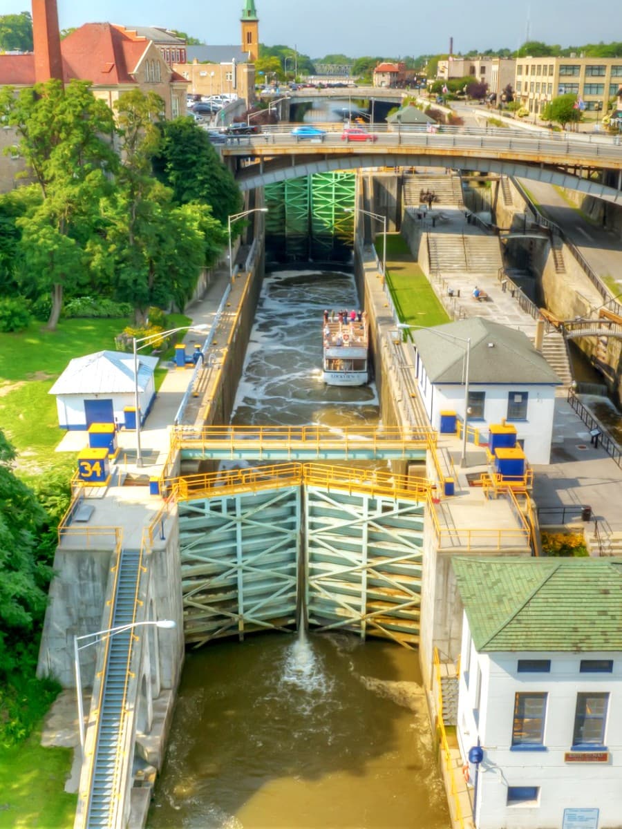 The Lockport Locks, NY