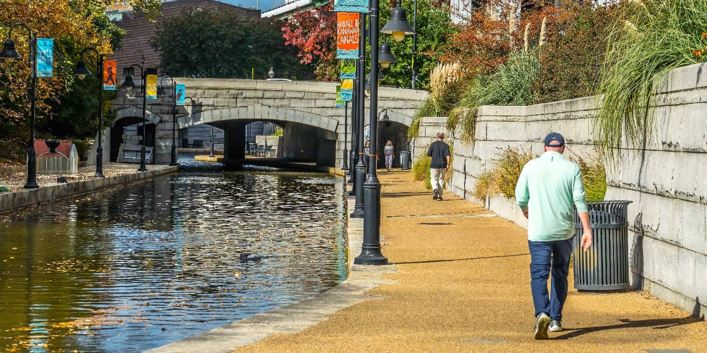 The Riverfront Canal Walk, Richmond, VA