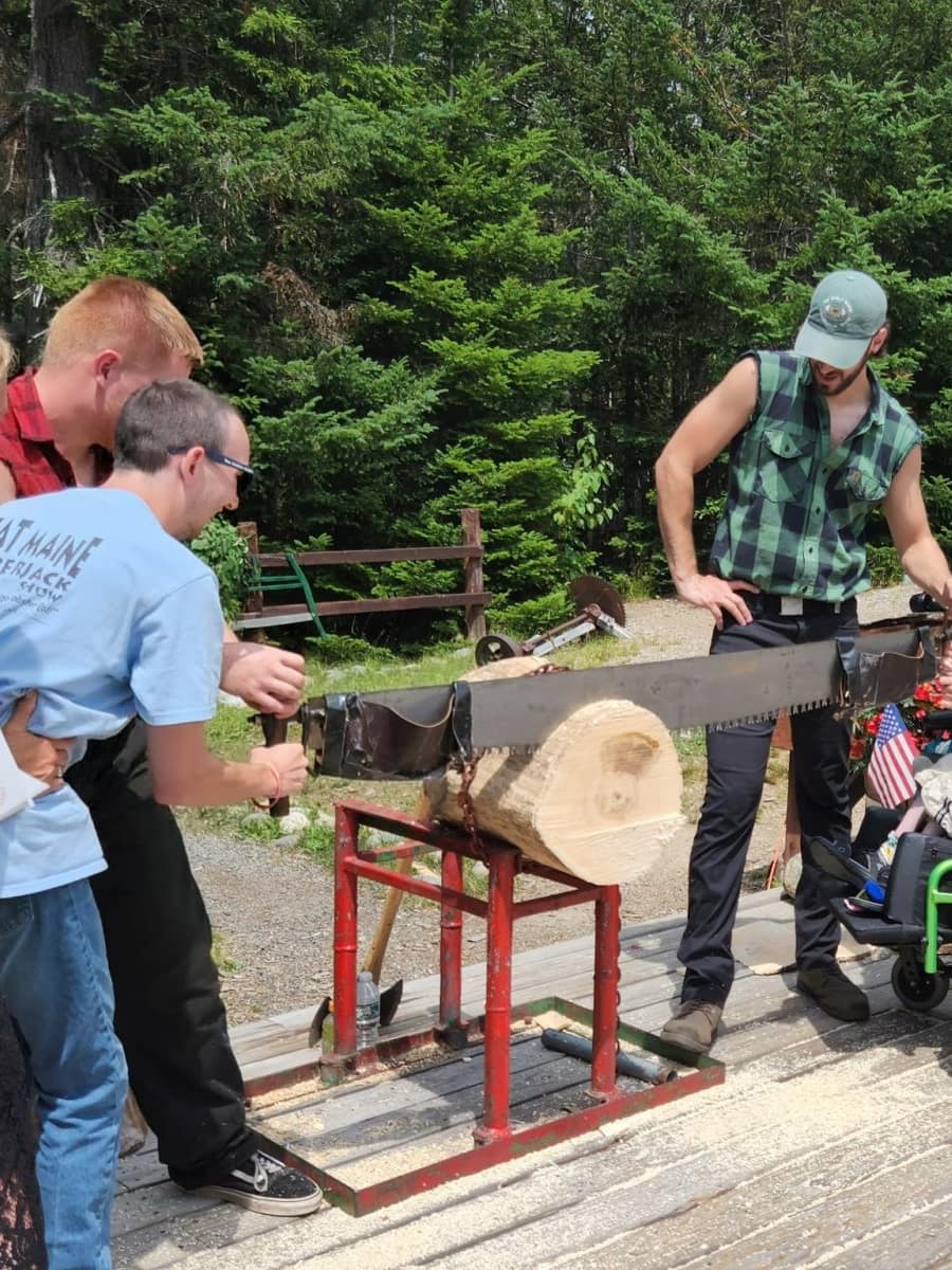 Timber Tina's Great Maine Lumberjack Show, Bar Harbor, Maine