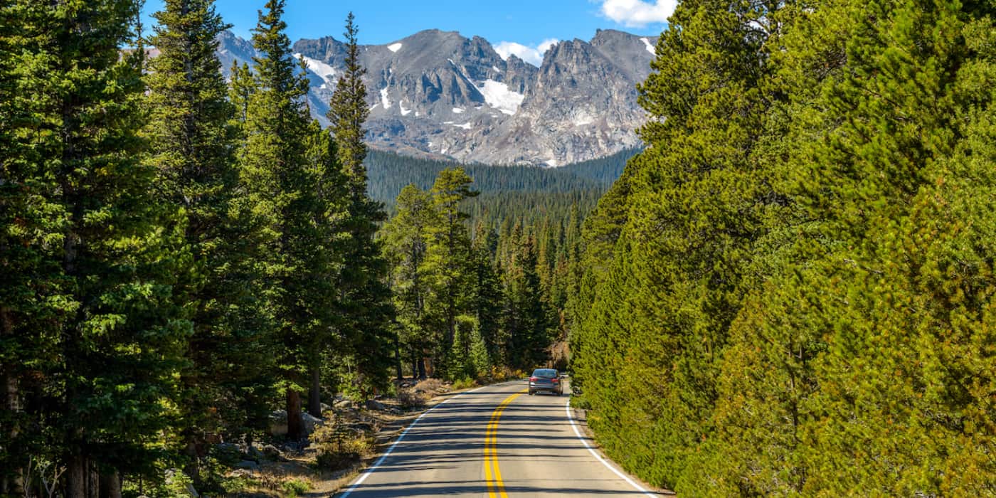 Vail Pass Scenic Drive, USA