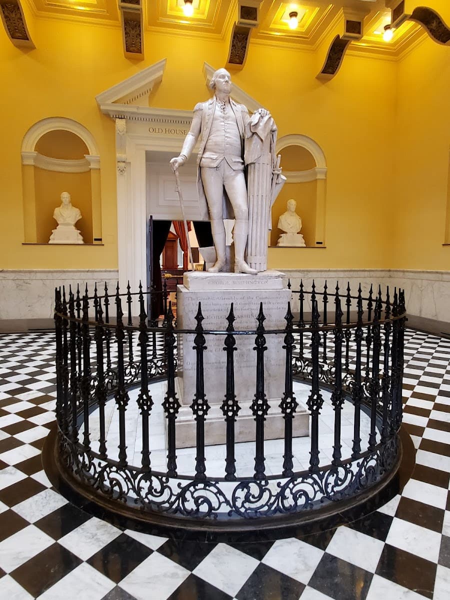 Inside of Virginia State Capitol, Richmond, VA