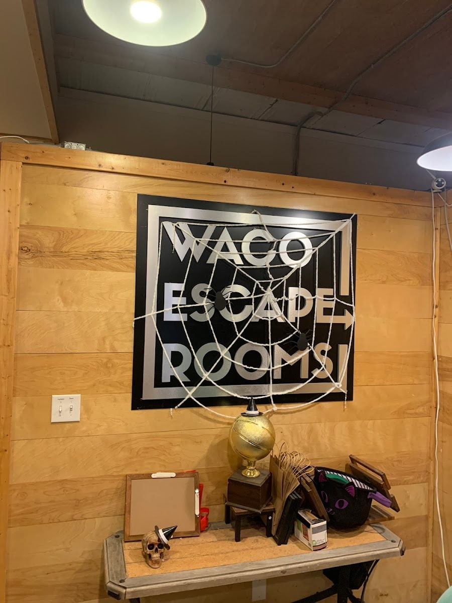 Inside of Waco Escape Rooms, Waco, TX
