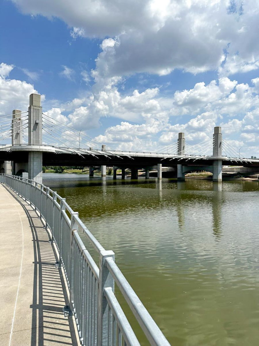 Waco Suspension Bridge and Riverwalk, Waco, TX