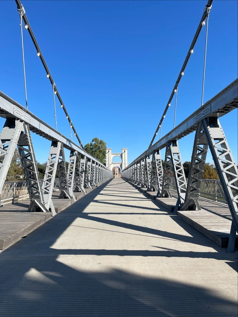 Waco Suspension Bridge and Riverwalk, Waco, TX