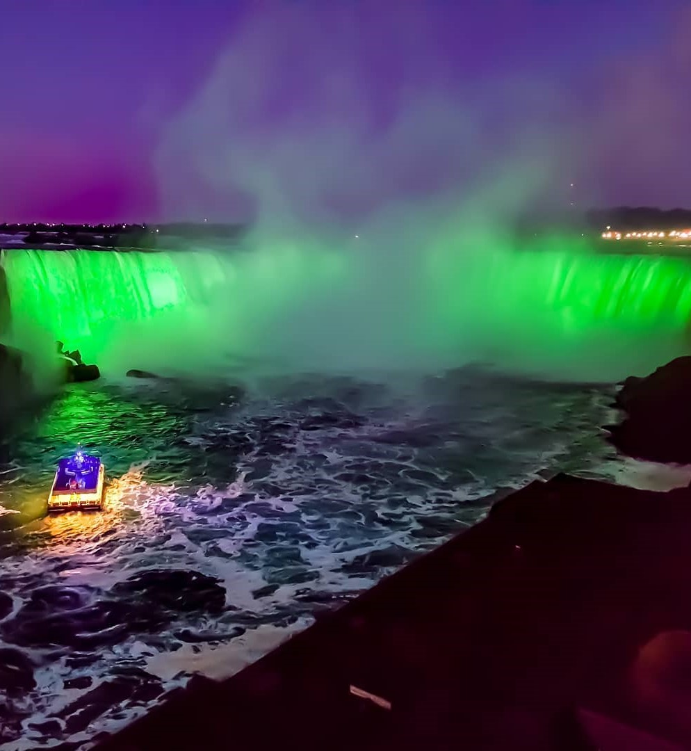 Nightly Falls Illumination, Niagara Falls
