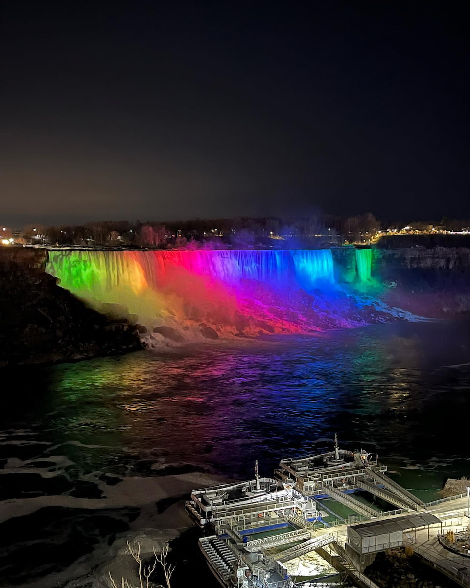 Nightly Falls Illumination, Niagara Falls